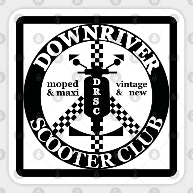 DRSC Official Artwork Sticker by Downriver Scooter